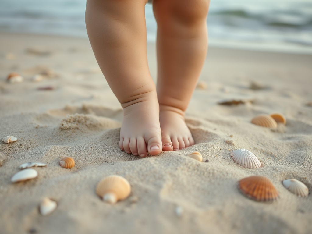 cazarealbac.ro | Fotografii de neuitat: cum să surprinzi momentele de la plajă cu bebe