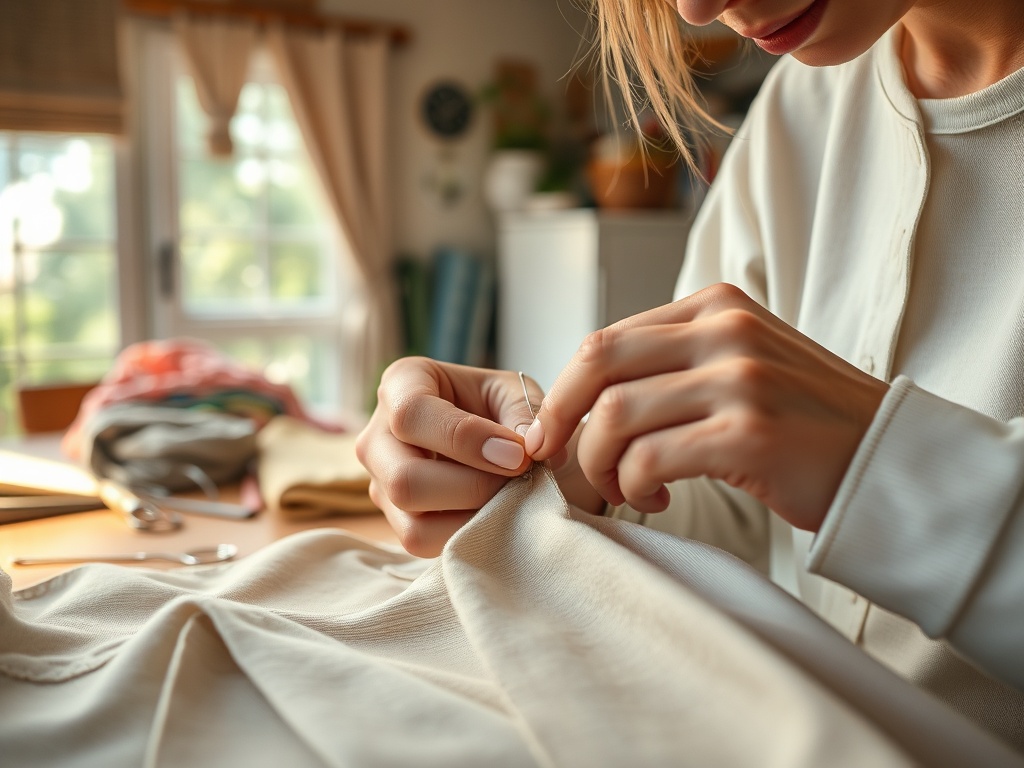 Reparații simple pe care le poți face fără mașină de cusut