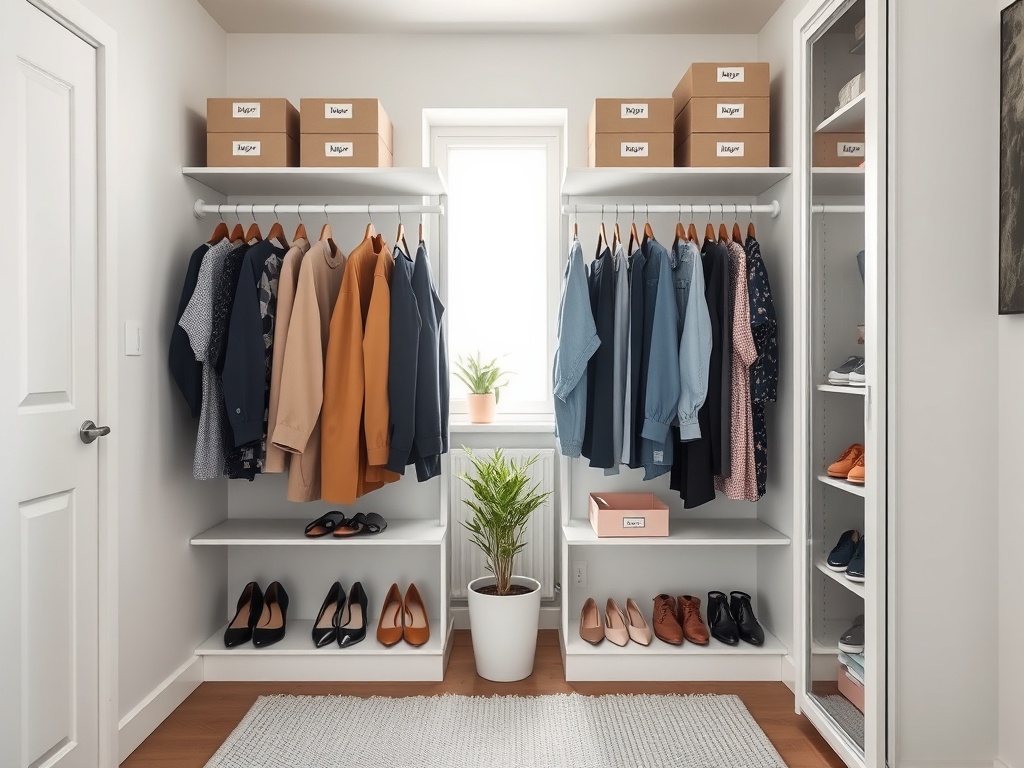 cazarealbac.ro | Secretele unui dressing bine organizat pe categorii de culoare cazarealbac.ro | Secretele unui dressing bine organizat pe categorii de culoare