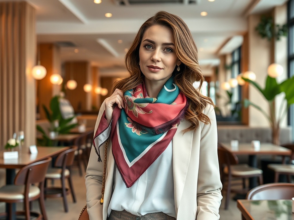 cazarealbac.ro | Cum să îți alegi o eșarfă din mătase