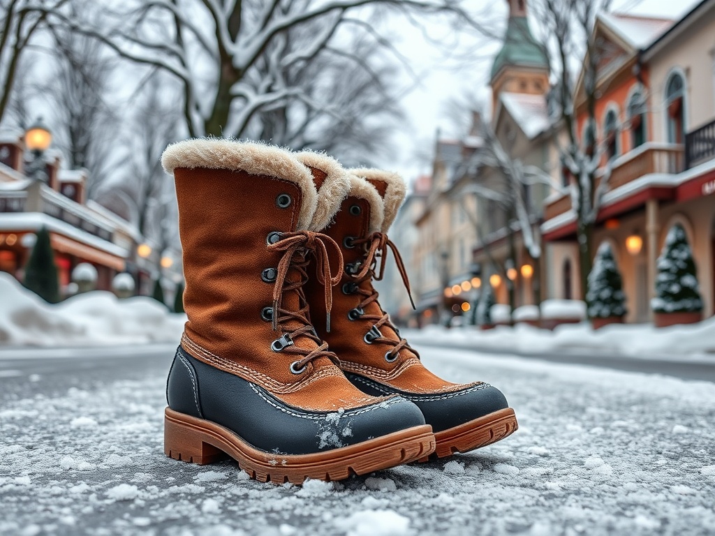 Cum să îți alegi o pereche de pantofi de iarnă cu talpă antiaderentă