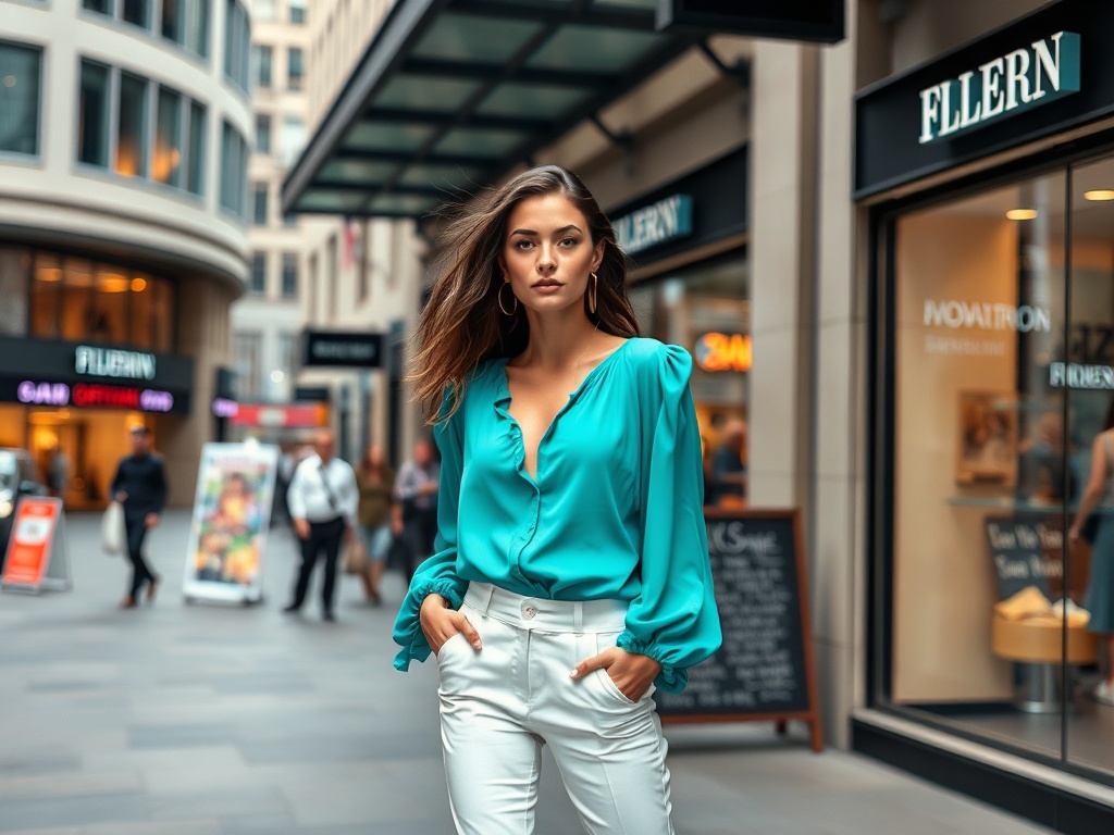 cazarealbac.ro | Cum să porți hainele turcoaz cu accente albe